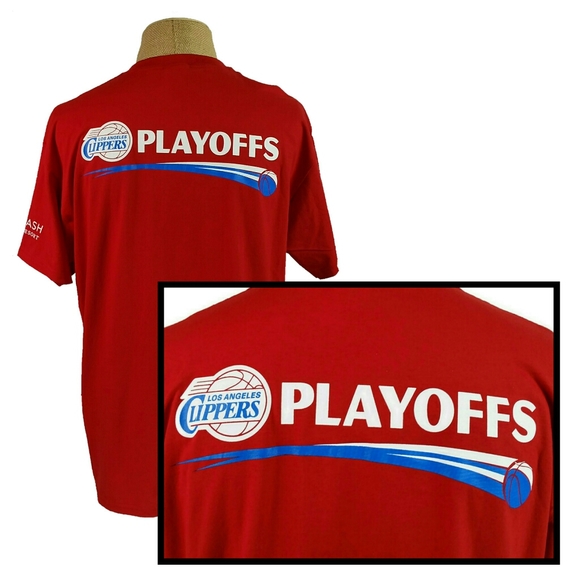 Los Angeles Clippers NBA Playoffs T-Shirt XL NEW - Picture 7 of 12